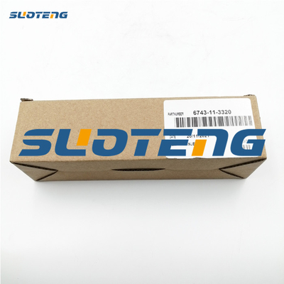 掘削機PC300-7 PC350-7 6D114のディーゼル燃料の注入器6743-11-3320 6743113320