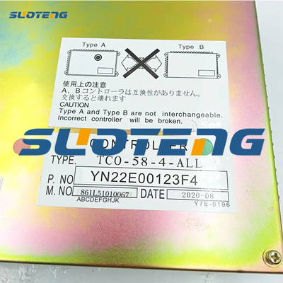 SK200-6E SK230-6EのためのYN22E00123F4制御装置のコントローラーの掘削機ECU