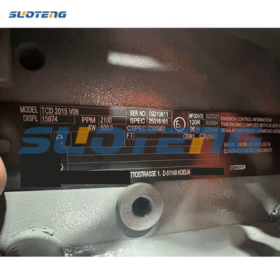 TCD2015V08 TCD2015 V08 2100RPM 機械ディーゼル完全エンジンアセンブリ